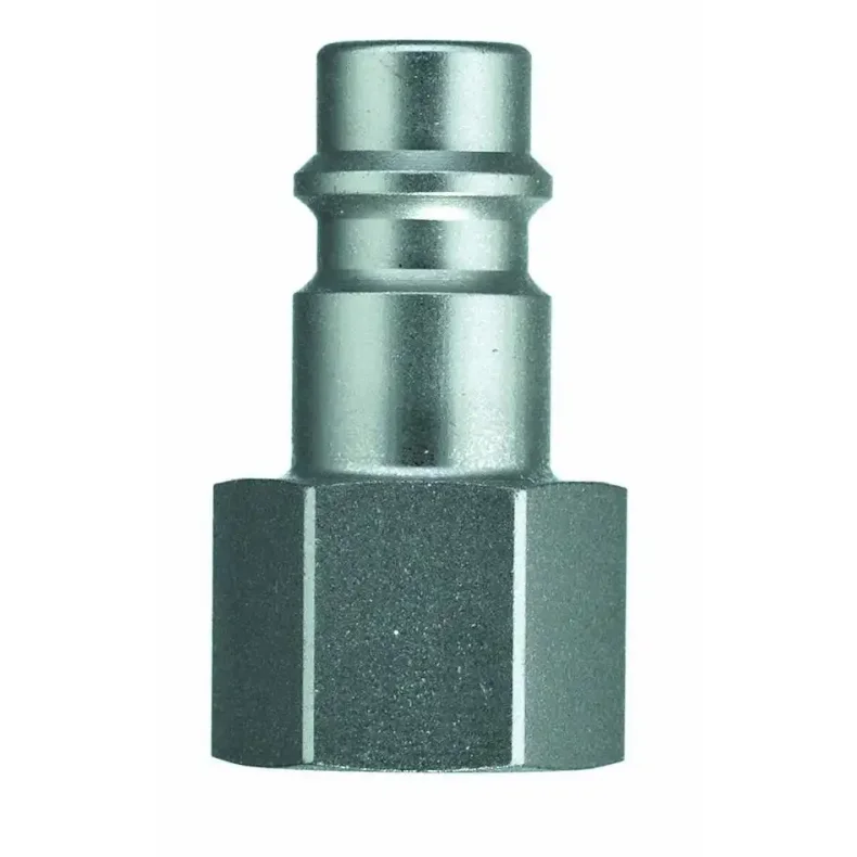 Nippel 1/4" indv. gevind