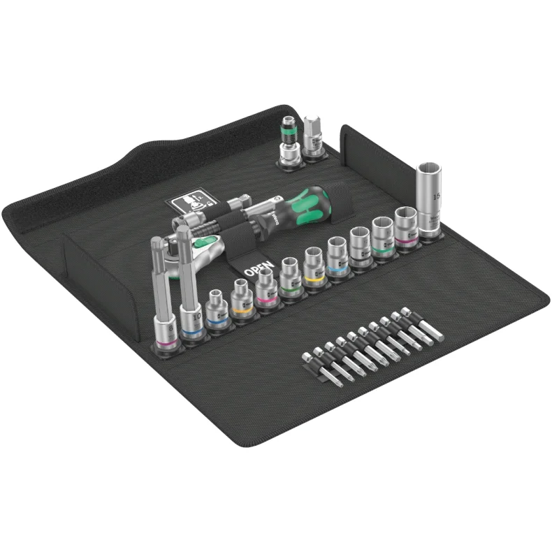 Wera cykelst set 7 - 27 dele 3/8" (05004175001)