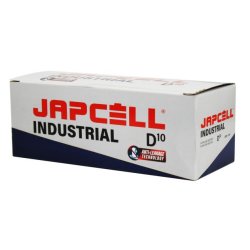 Japcell batteri D pk a 10 stk