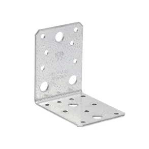 Galv. vinkelbeslag 105 mm u/rib