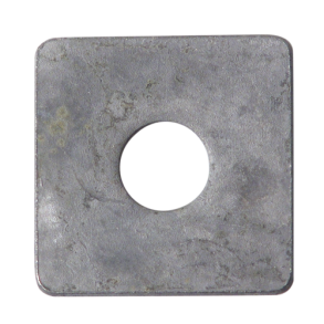 Varmgalvaniseret 4-kantet spndeplade 40x40x4 M10