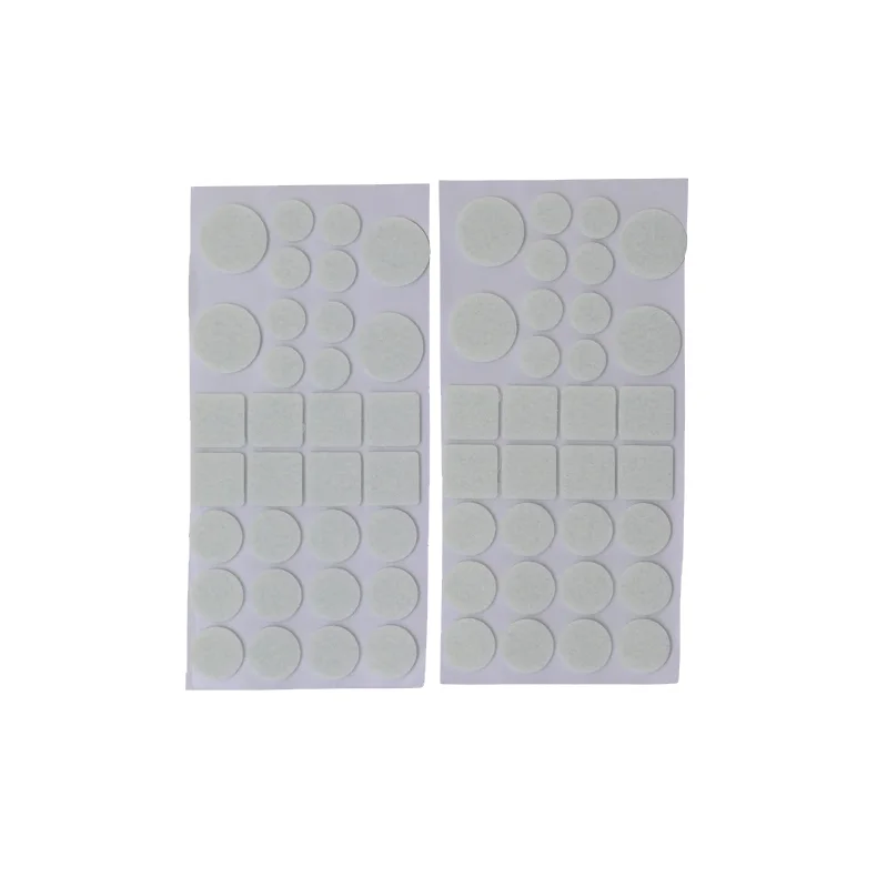 Bato filtbeskyttere hvid 3 mm - 64 dele