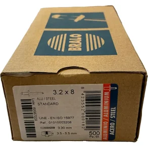 BATO Bralo Blindnitte Alu/St�l 6,4 X 18 MM