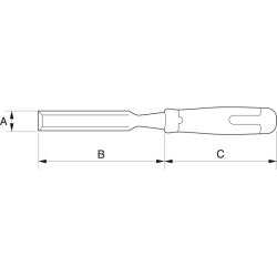 Bahco huljern 20 mm