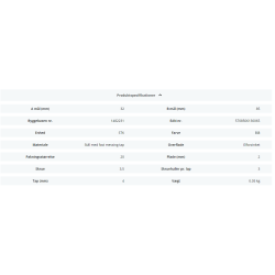 Elgalvaniseret bladh�ngsel 32x85 mm