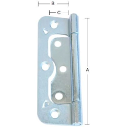 Gul kanthngsel 88x24 mm