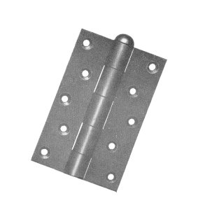 Varmgalvaniseret kanthngsel 130x102 mm