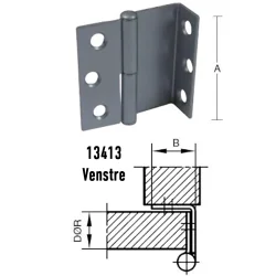 Gr skabshngsel 50 mm V