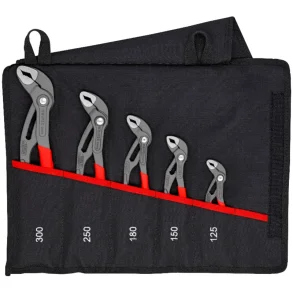Knipex rullemappe med 5 Cobra tnger (001955S5)