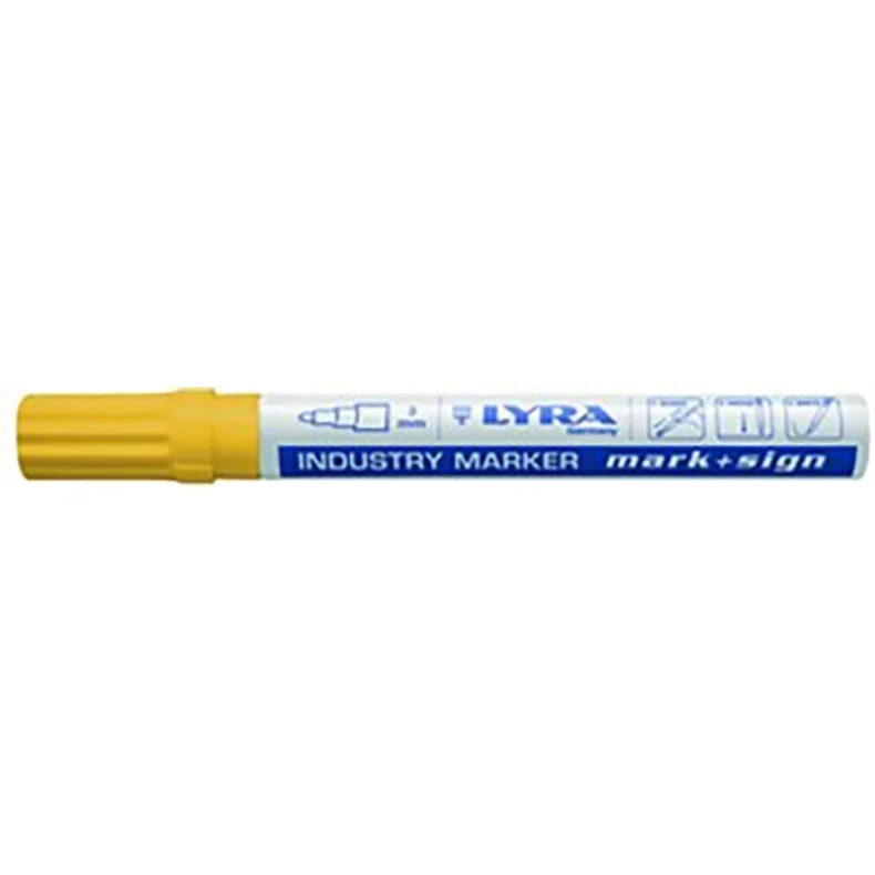 Lyra industri marker m. kugle gul