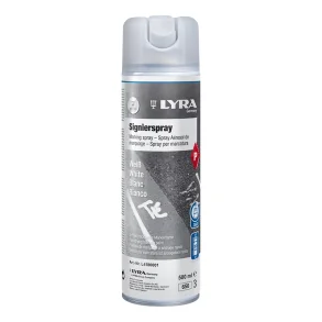 Lyra markeringsspray 4180 hvid