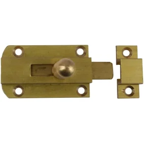 Messing skudrigle flad 40 mm