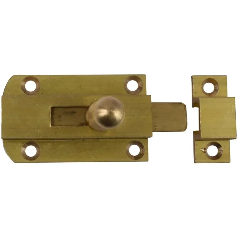 Messing skudrigle flad 60 mm