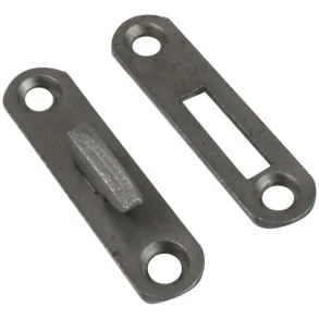 Blank sengebeslag 65 x 16 mm