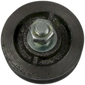 Blank portrulle m/leje-aksel 50 mm