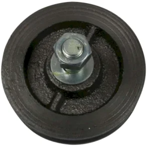 Blank portrulle m/leje-aksel 60 mm