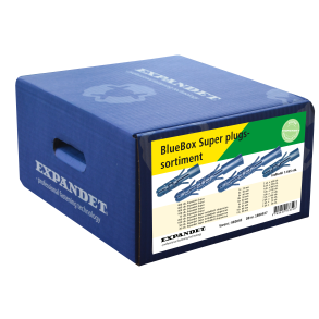 Expandet Bluebox Super plugs sortiment