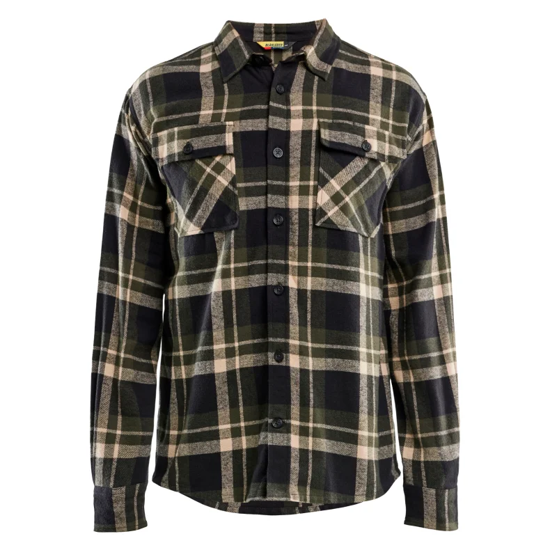 Blklder flannel skjorte Str.L