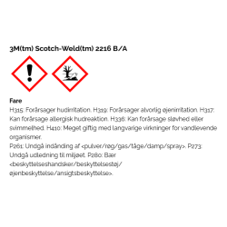 3M scotch-weld 2216 b/a 300 g mix