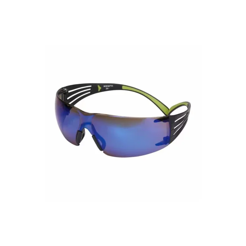 Secure fit sikkerhedsbrille bl spejlrefleks