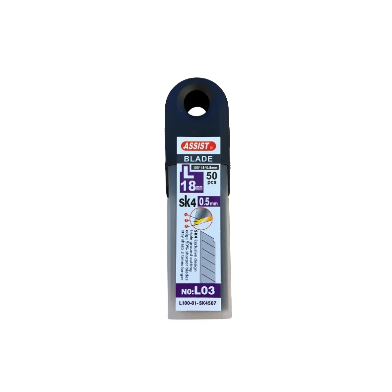 Assist 18 mm brk af knivblade - 50 stk SK4