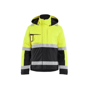 Bl�kl�der vinterjakke gul/sort XXL