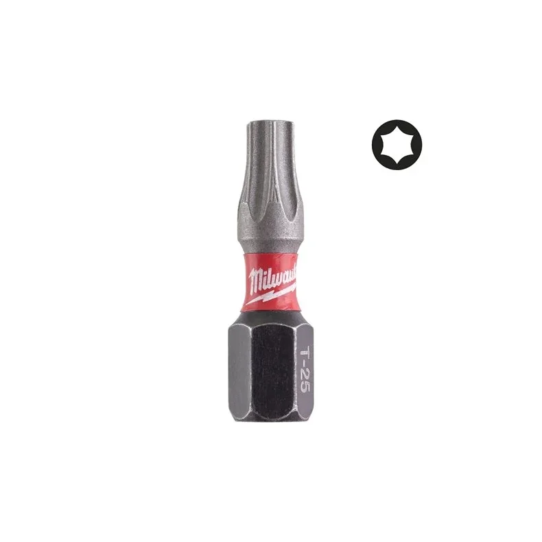 Milwaukee bits Torx 25 x 25 mm - 10 stk pk