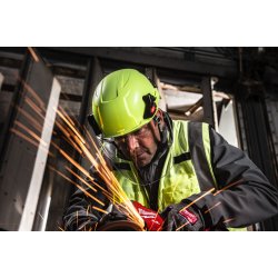 Milwaukee sikkerhedshjelm Hi-vis gul - ventileret