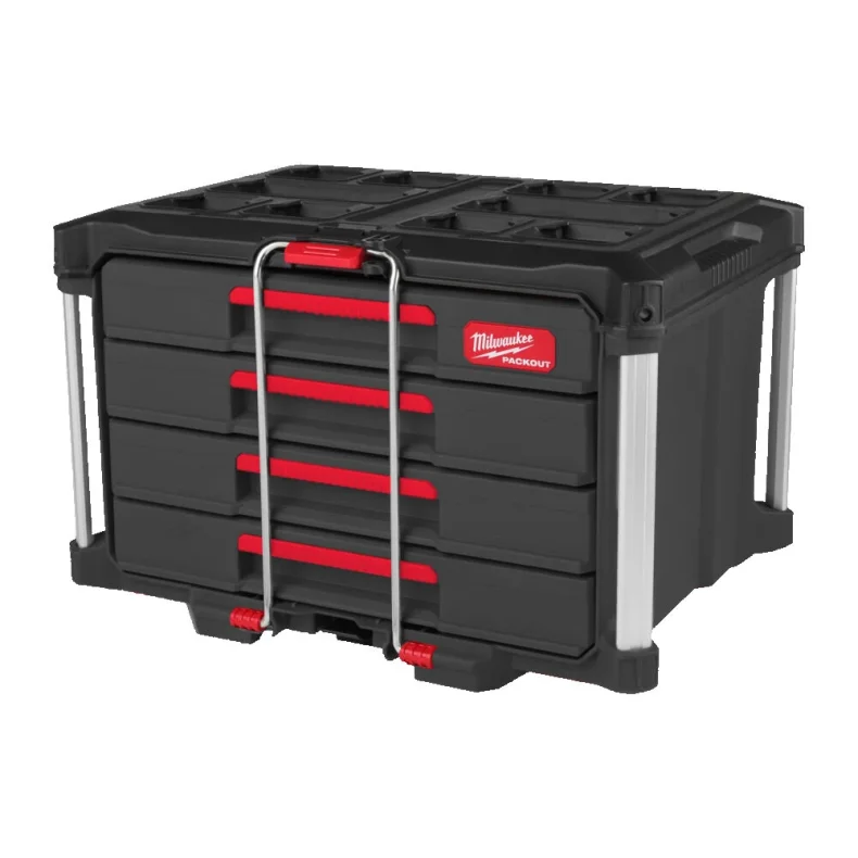 Milwaukee packout boks med 4 skuffer