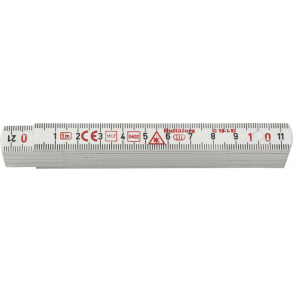 Hultafors tommestok 1 mtr 10 led plastic