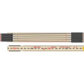 Hultafors tommestok 2 mtr 10 led indvendig ml