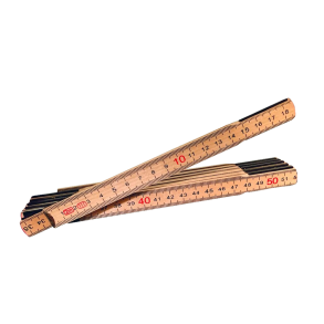 Beslaco tommestok 2 mtr mtr/mtr