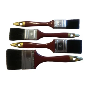 Penselst 4 stk flade pensler