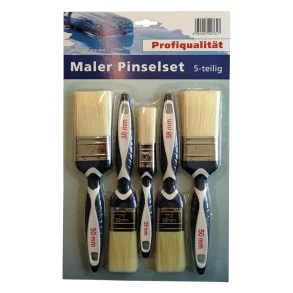 Laker penselst 5 stk flade pensler