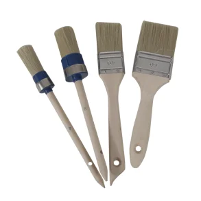 Penselst 2 flade og 2 runde