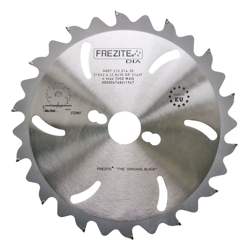 Frezite rundsavklinge 210x30 mm 14 td