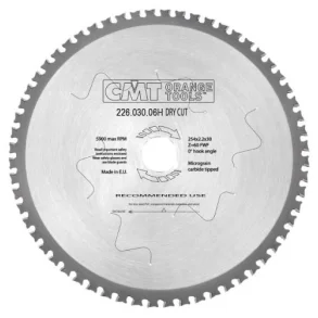 Cmt hm rundsavklinge t. st�l/metal 160x20 mm td 30