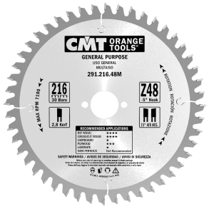 Cmt hm Universal rundsavklinge 184 x30 mm td 24