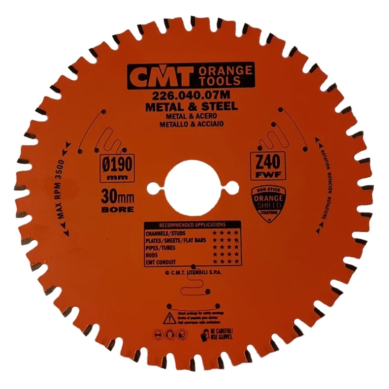 Cmt hm rundsavklinge 190x30 mm