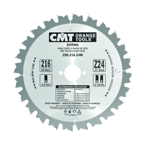 Cmt hm universal rundsavklinge 216x30 mm td 24