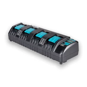 Makita lader til 4 batterier****