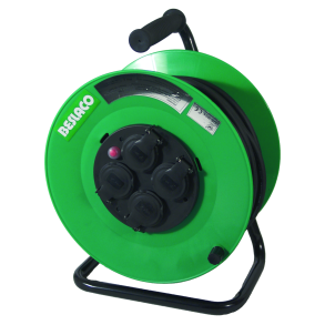 Kabeltromle 35 mtr 3g1,5 grn