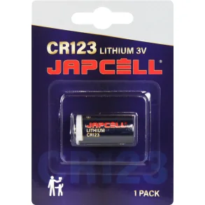 Knapbatteri CR 123