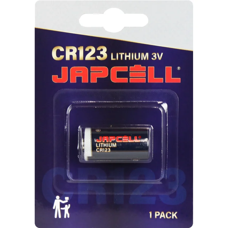 Knapbatteri CR 123