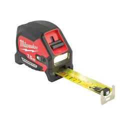 Milwaukee mlebnd m/ led-lys 7,5 mtr