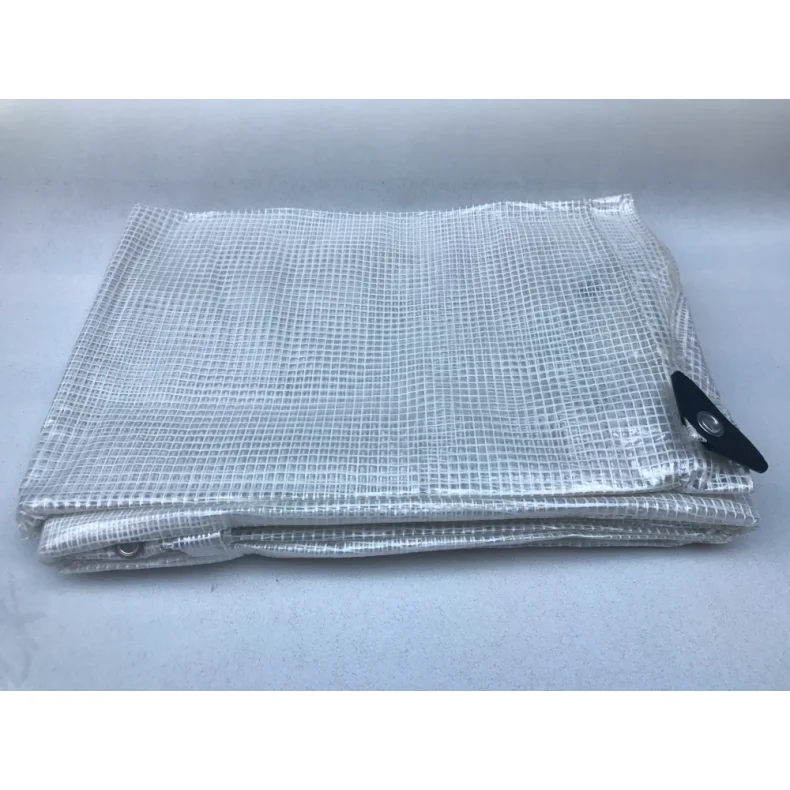 Presenning Armeret Transparent 8 X 12 MTR