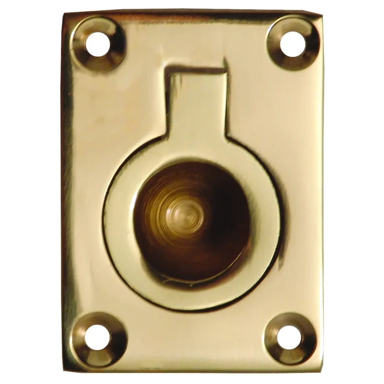 Forkromet lemring 40 x 50 mm