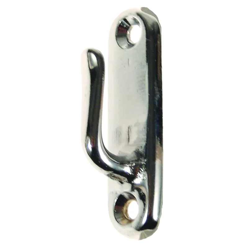 Forkromet gardinholder