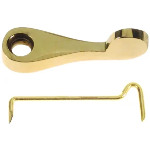 Schwepper Messing forvrider 40 mm glat