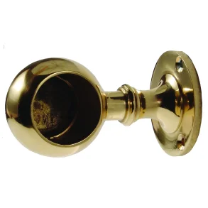 Messing stangholder lukket 30 mm